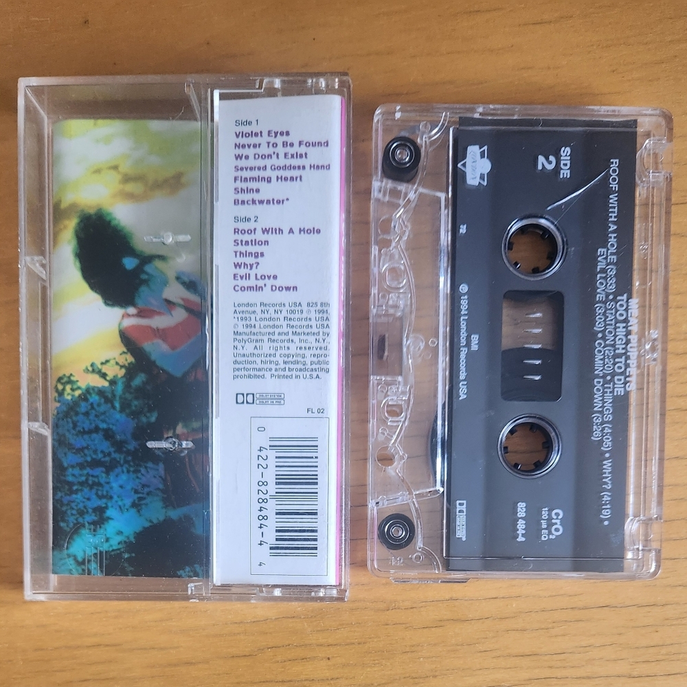 Nirvana, Meat Puppets, Mudhoney - 1990s Cassette Tapes (Lot of 3) - Picture 6 of 8